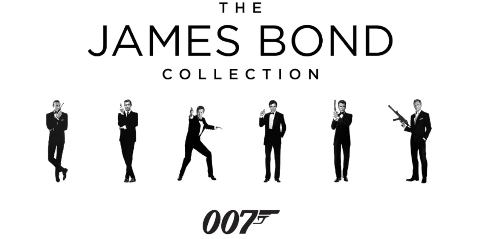 The James Bond Collection banner art