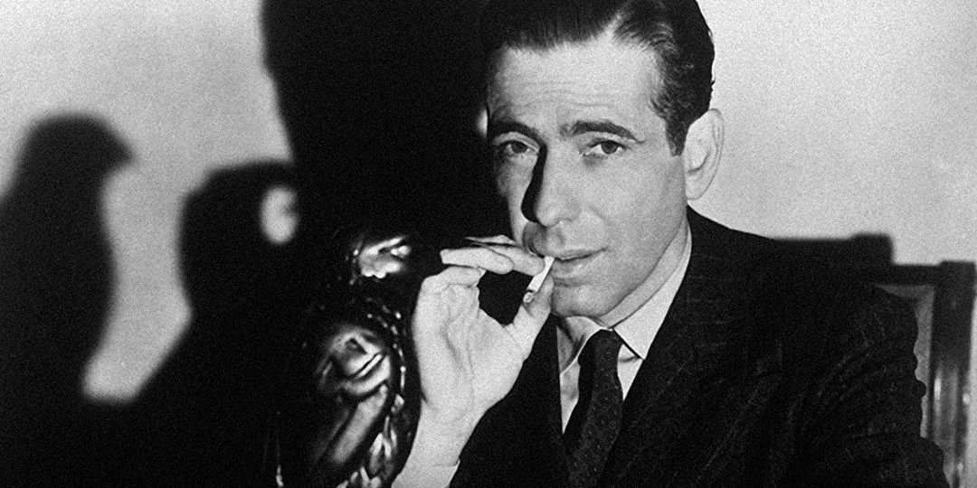 Humphrey Bogart em O Falcão Maltês