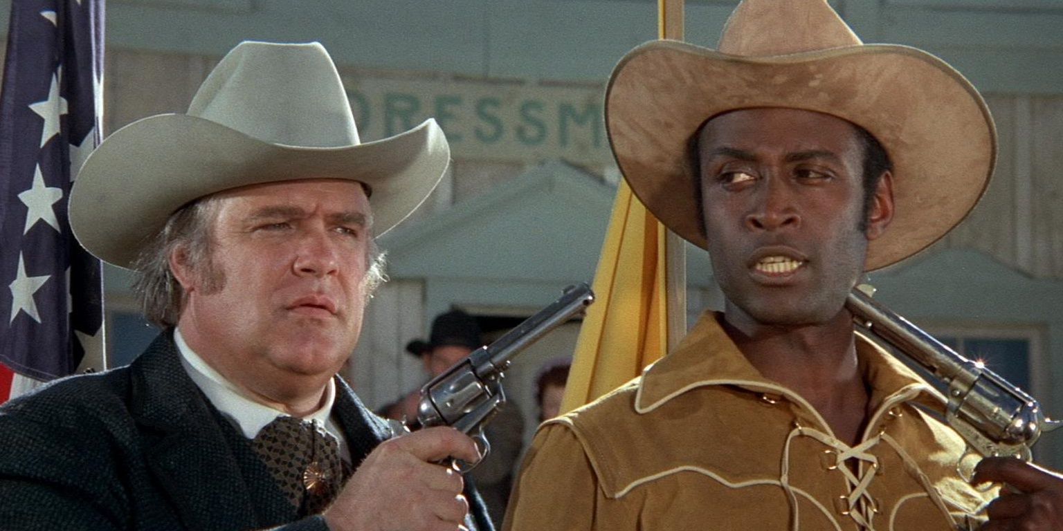 The Sherriff Arrives in Blazing Saddles