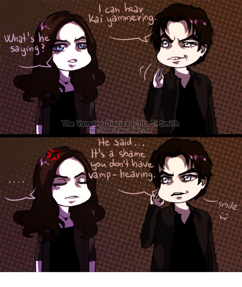 The Vampire Diaries Fan Art Silly Questions.v1