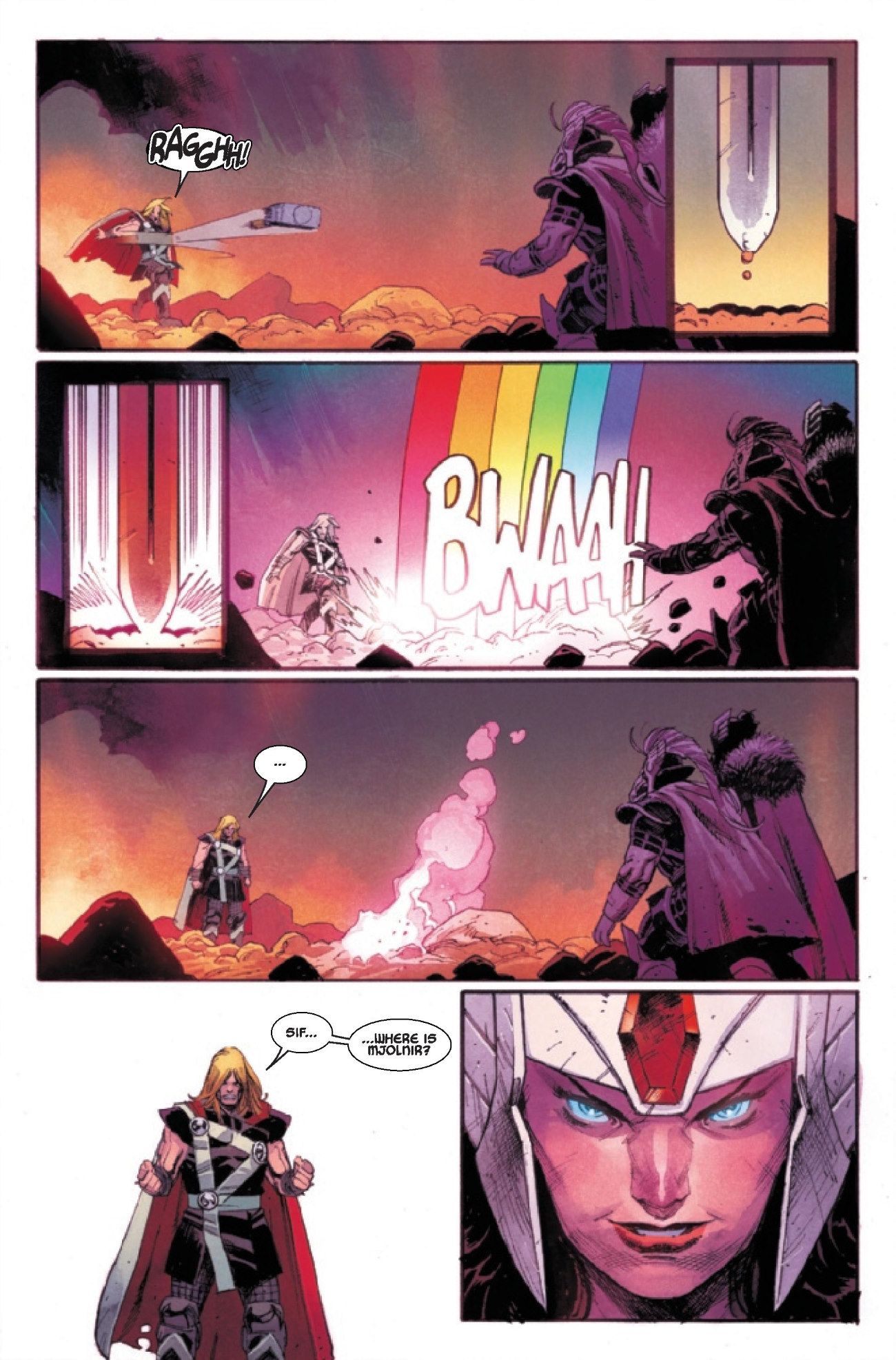 Thor Just Lost His Hammer Mjolnir To [SPOILER]