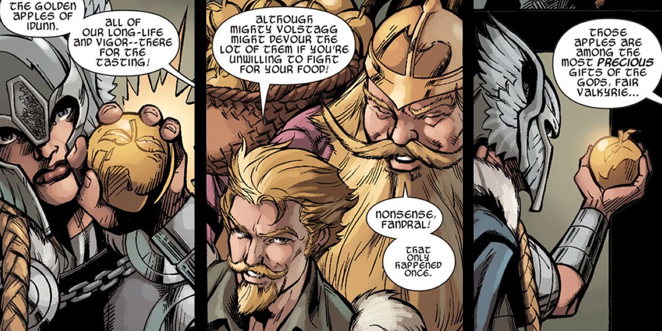 Thor Asgardian Comics Apples of Idunn