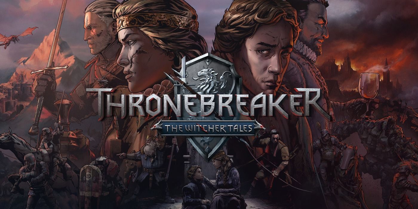 Thronebreaker Witcher Tales Logo Art