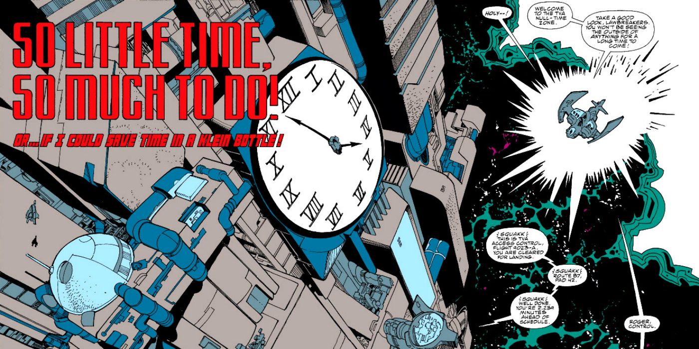 Time Variance Authority from Marvel Comics