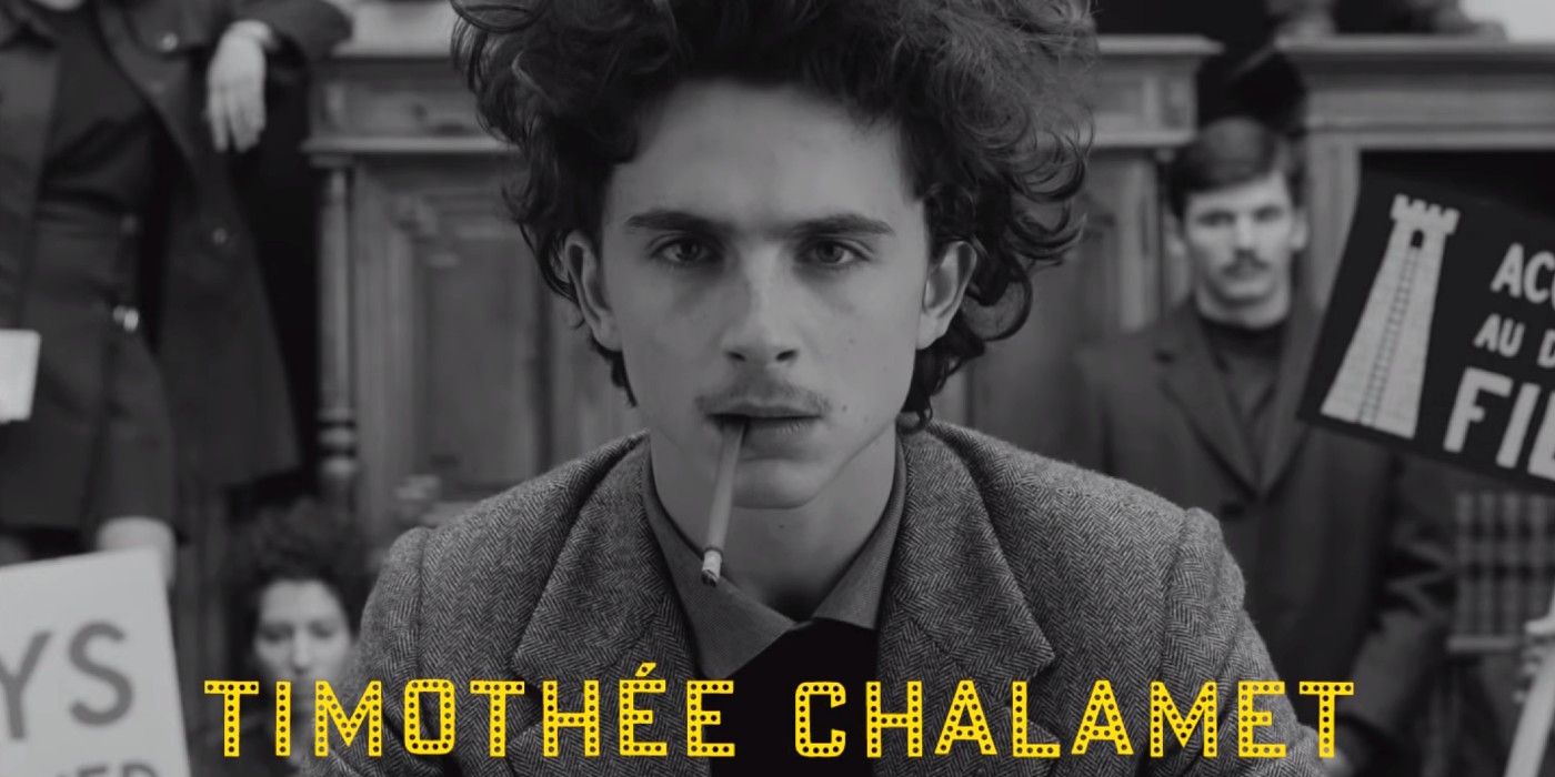 Timothee Chalamet in The French Dispatch