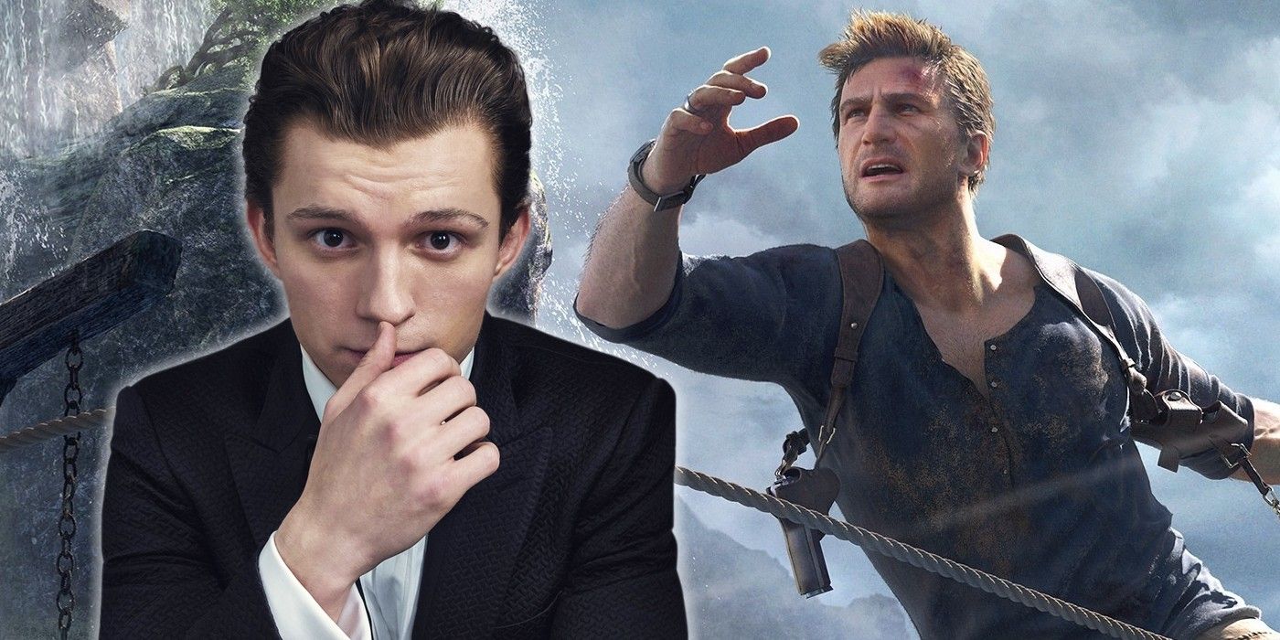 Tom Holland and Uncharted 4 A Thief's End