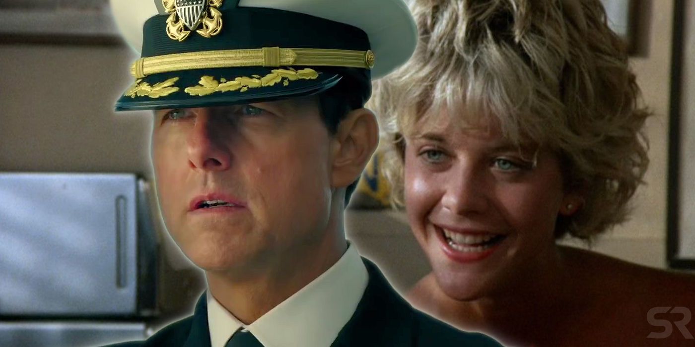 Top Gun Maverick Tom Cruise and Meg Ryan