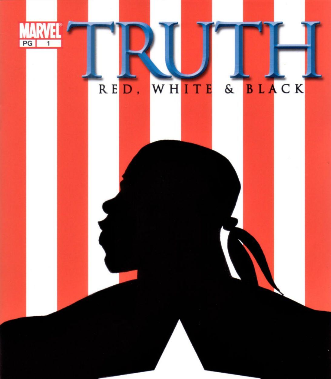 Truth Red White and Black Vertical