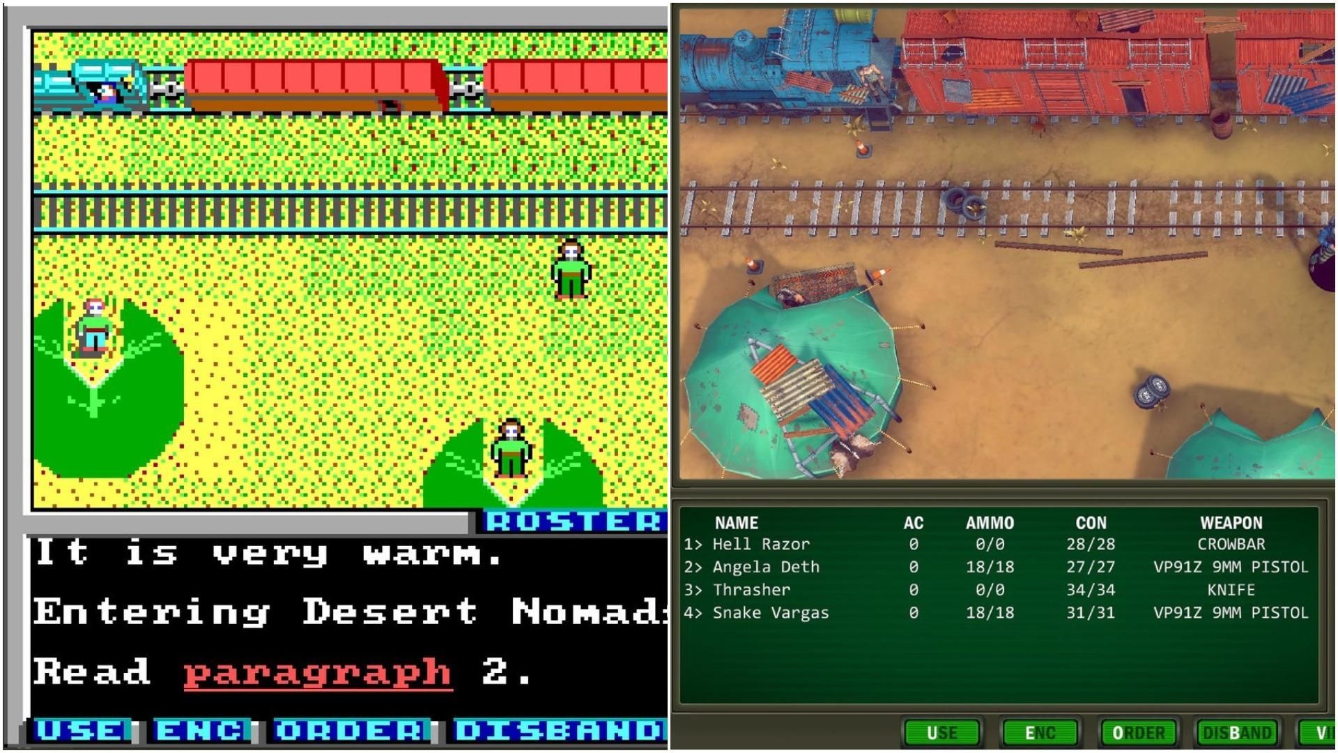 Wasteland vs Remaster Screenshot
