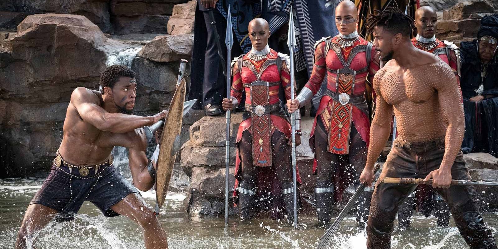 Black Panther 10 Best Killmonger Scenes From The Film