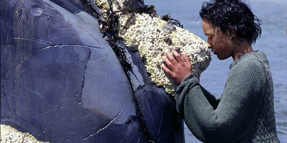 Keisha Castle-Hughes in a scene from Whale Rider