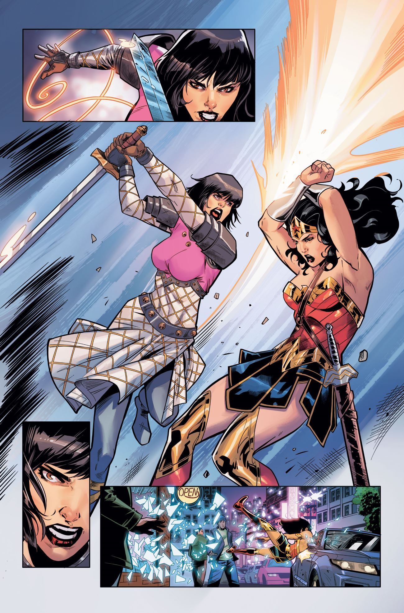 Wonder Woman Meets DC's First Horsewoman in New Preview