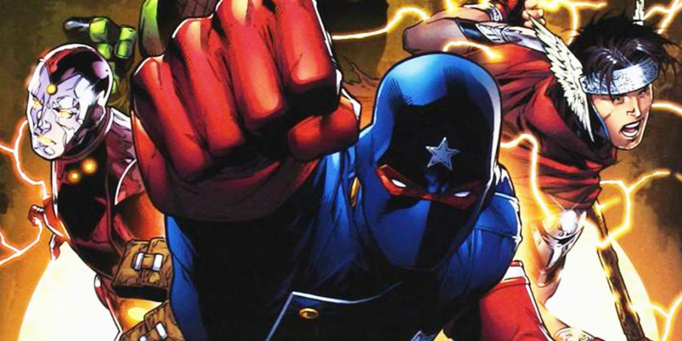 Young Avengers Patriot from Marvel Comics