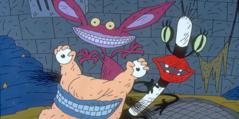 Poster of main characters in Ahh Real Monsters