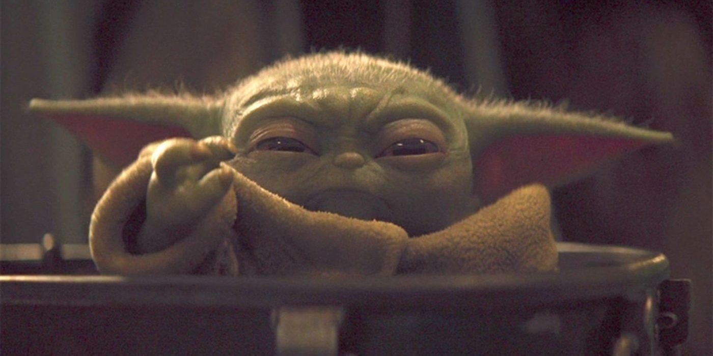 The Mandalorian Baby Yoda Using The Force