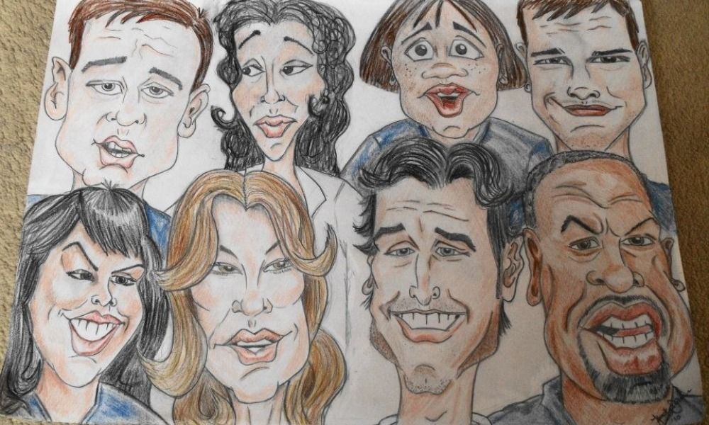 caricature grey&rsquo;s anatomy