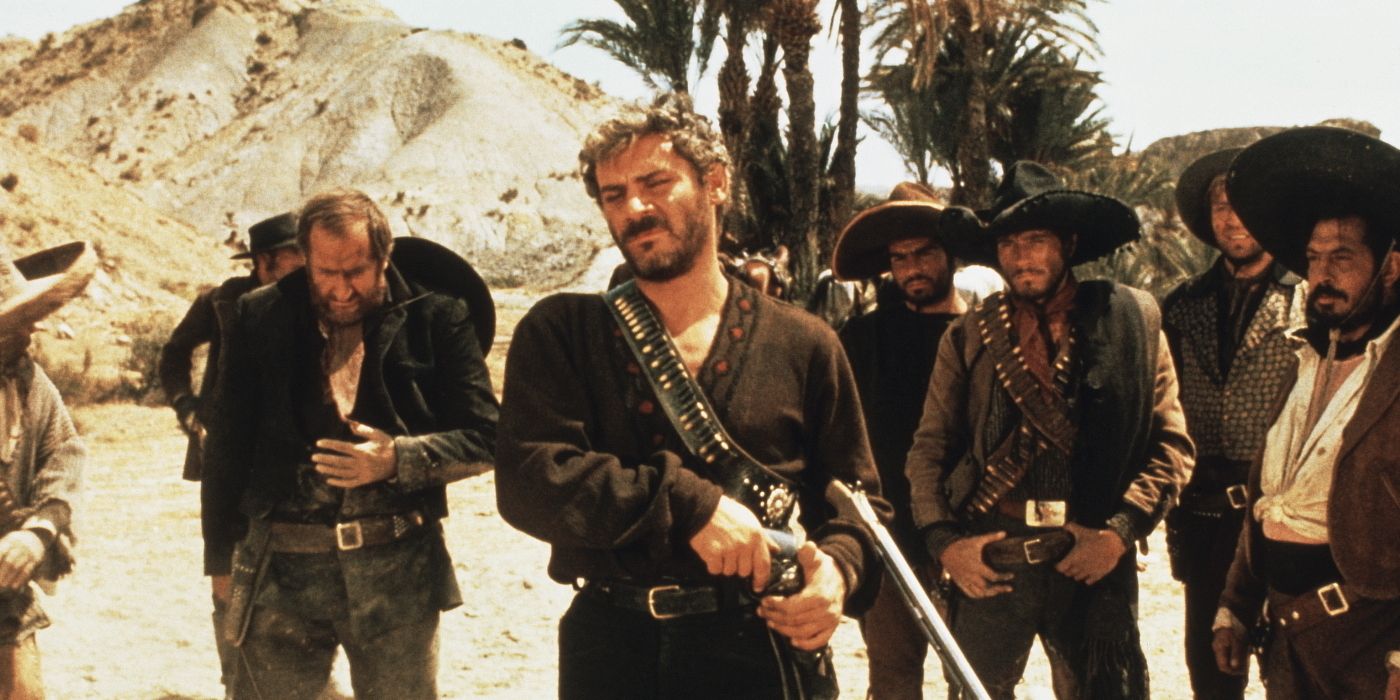 El Indio in the climactic duel of For a Few Dollars More