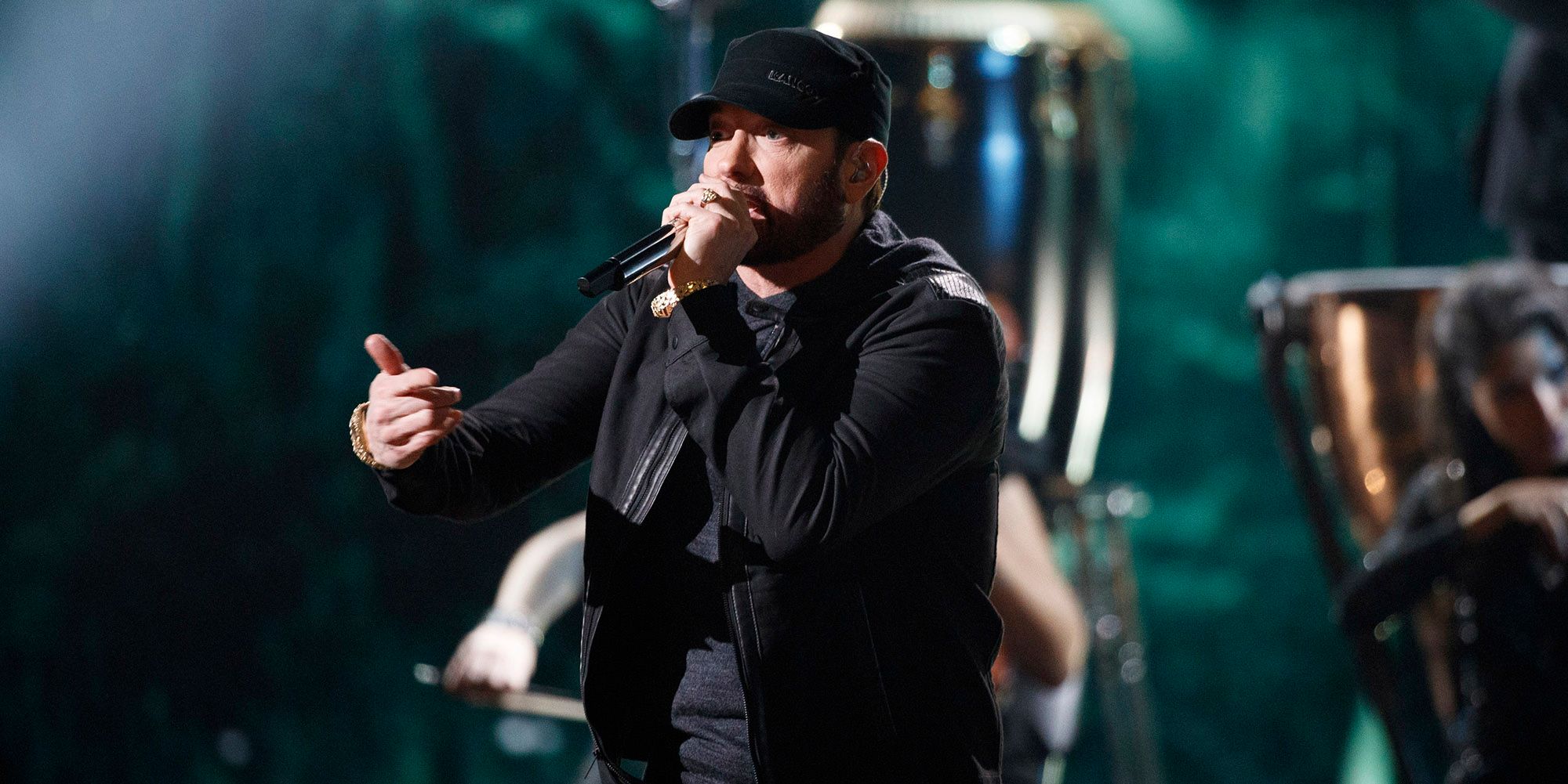 Eminem performs Lose Yourself at the Oscars