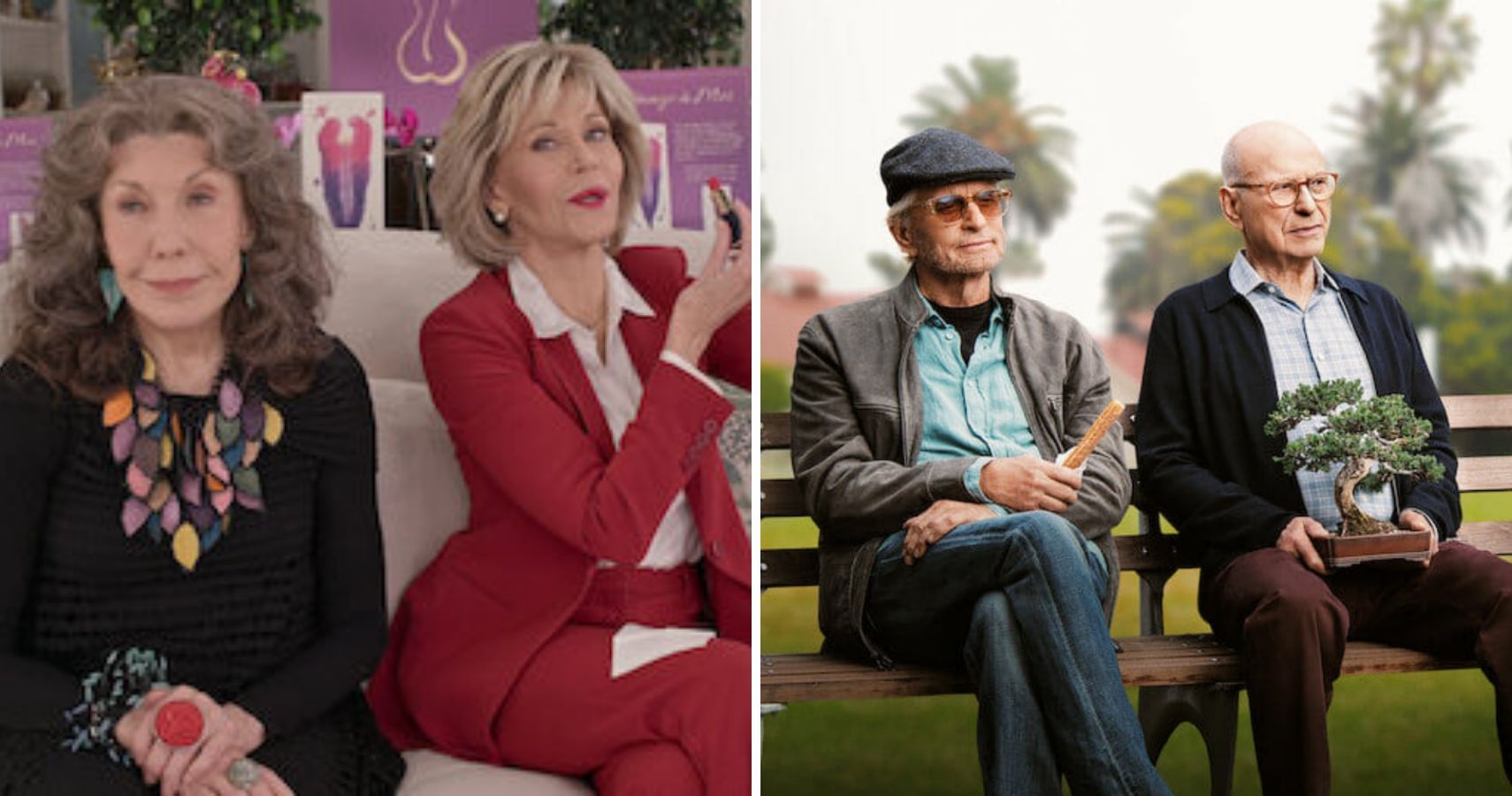 10 Similarities Between Grace And Frankie And The Kominsky Method