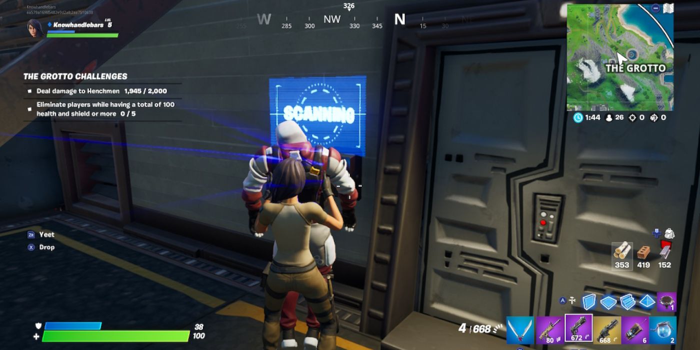 carry henchmen fortnite
