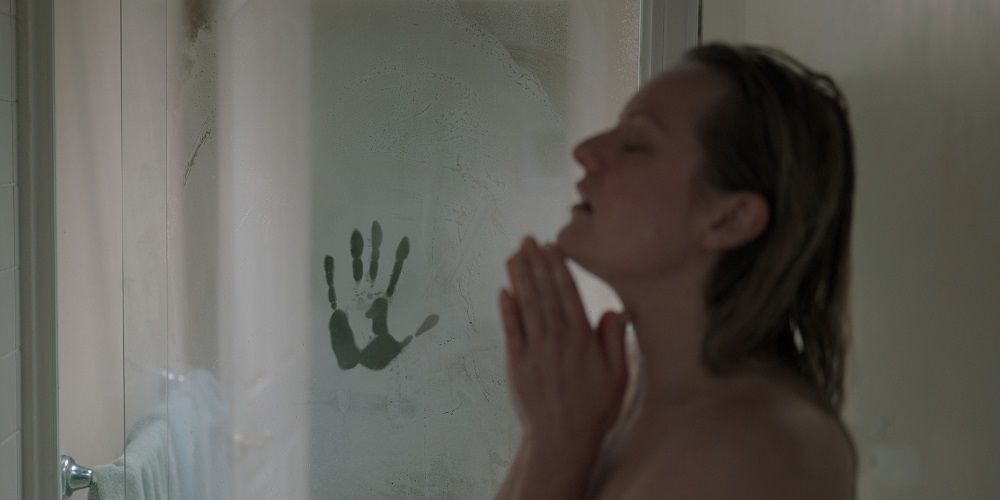 The Invisible Man leaves a handprint
