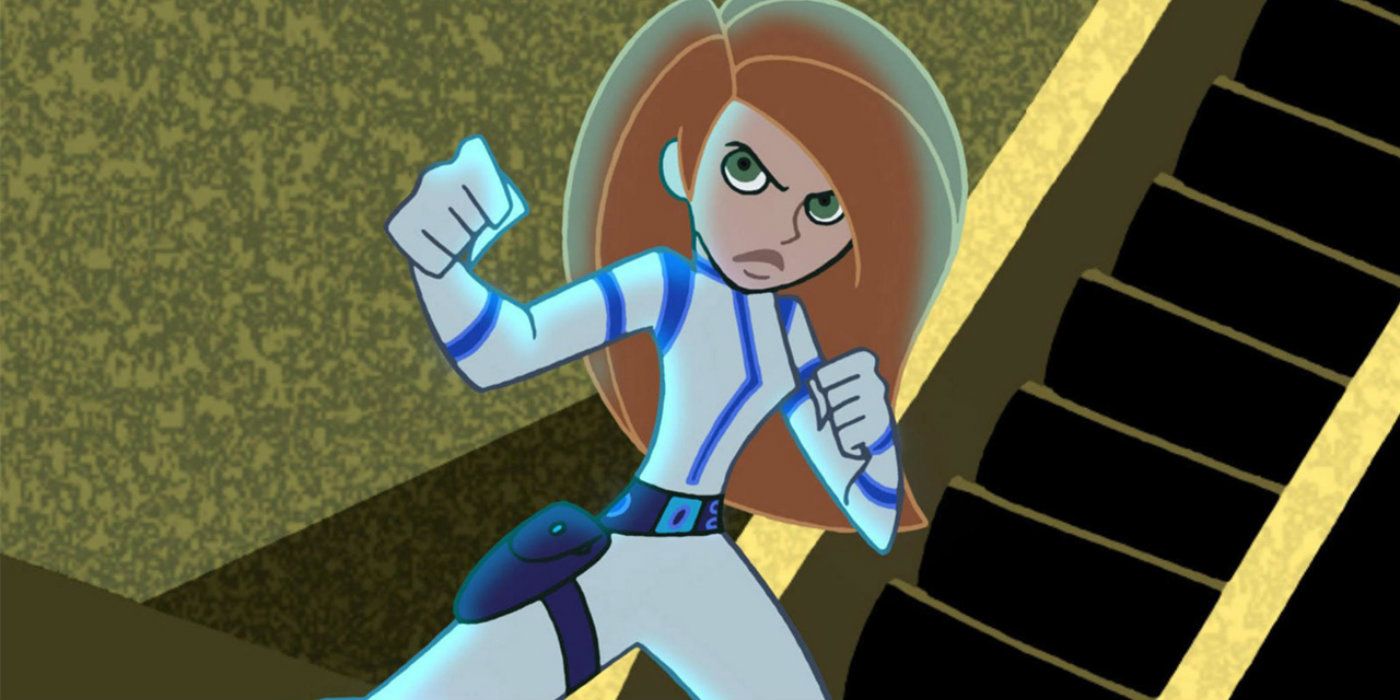Image of Kim Possible holding up her fists.