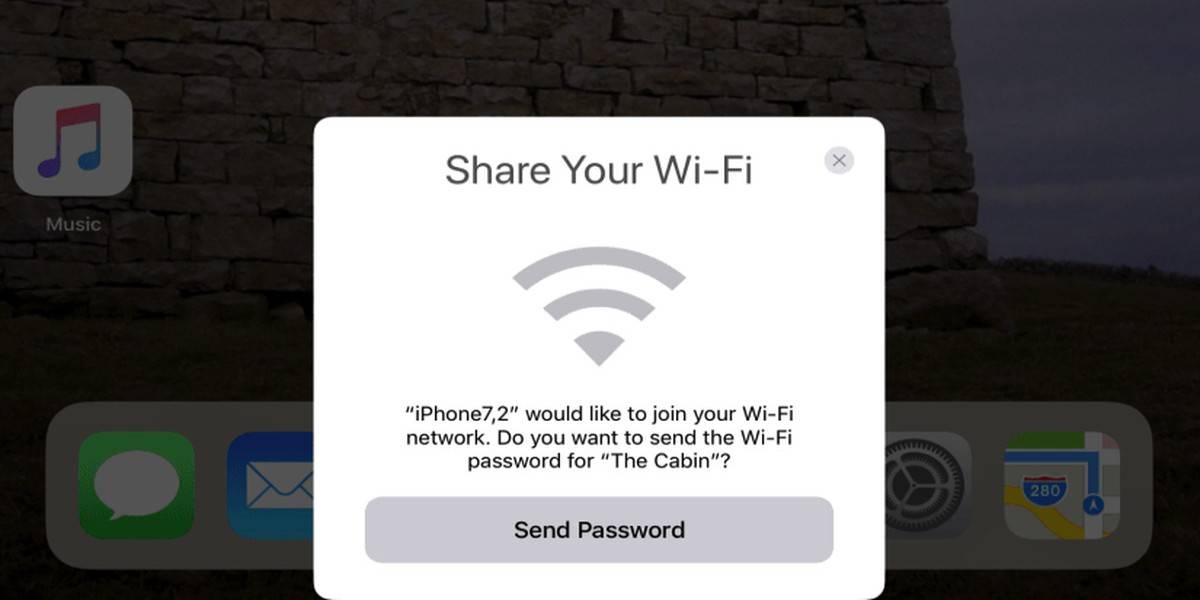 Wi-Fi em um iPhone