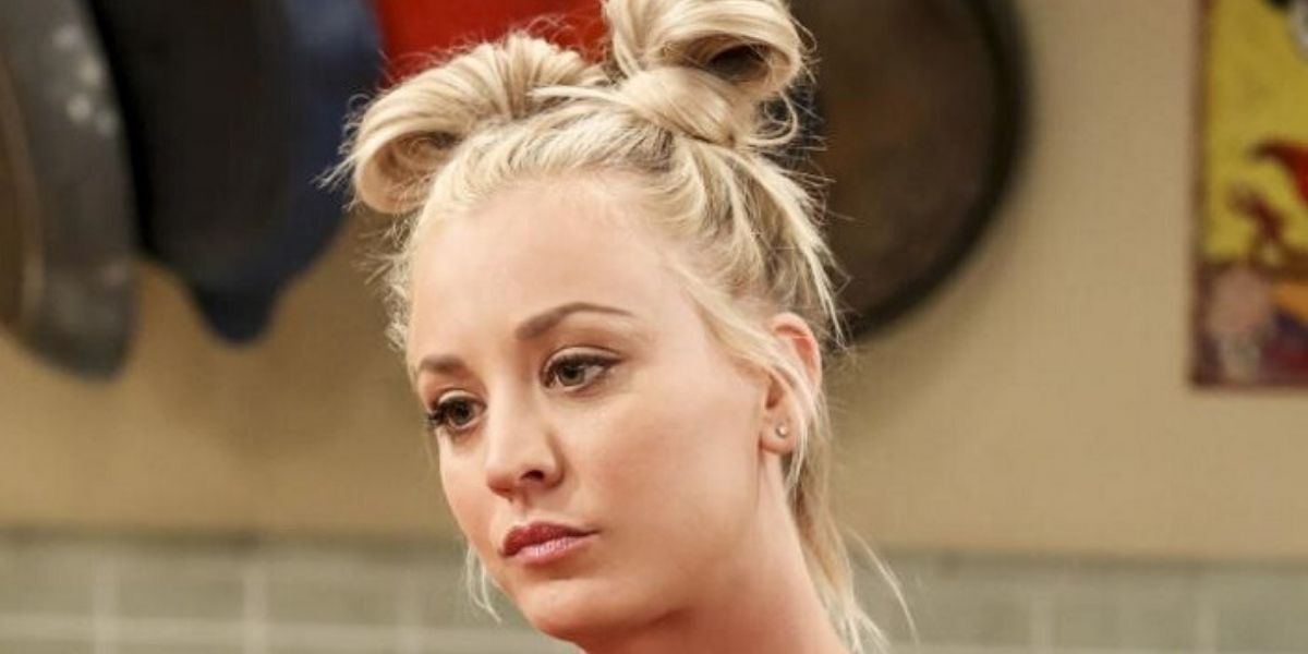 Penny looking stern in The Big Bang Theory