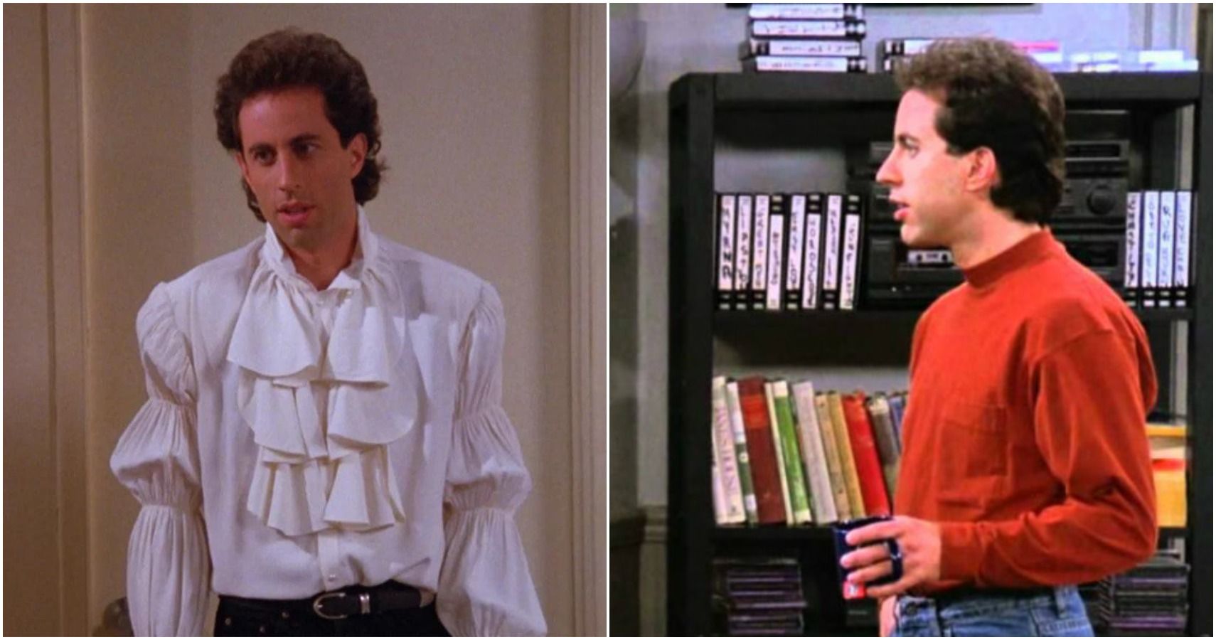 Seinfeld - I can't wear this puffy shirt on TV! The Puffy Shirt is on  Seinfeld tonight!