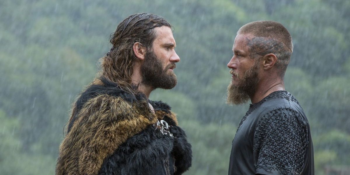 Ragnar and Rollo from Viking