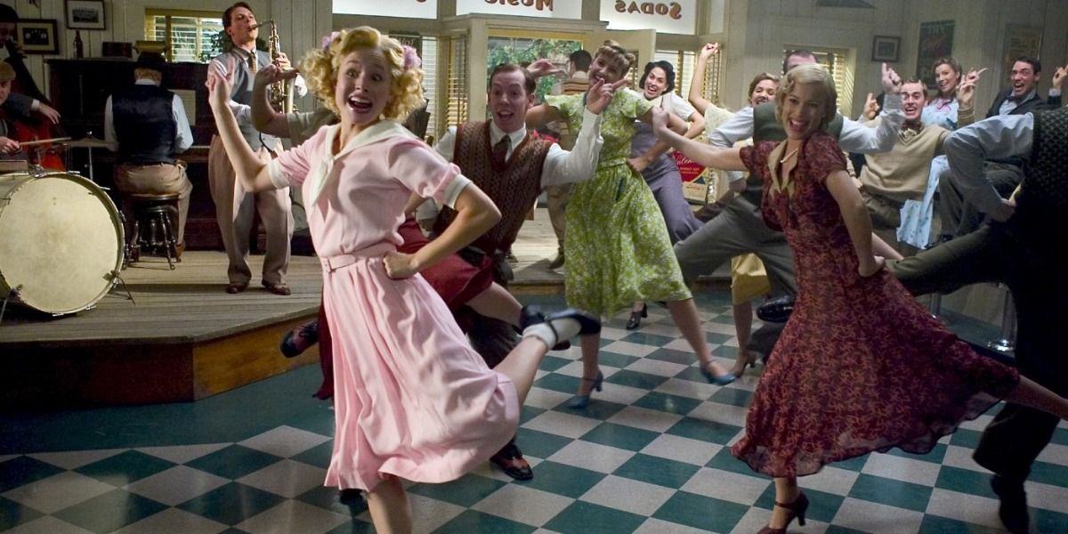 The dance scene from Reefer Madness Musical