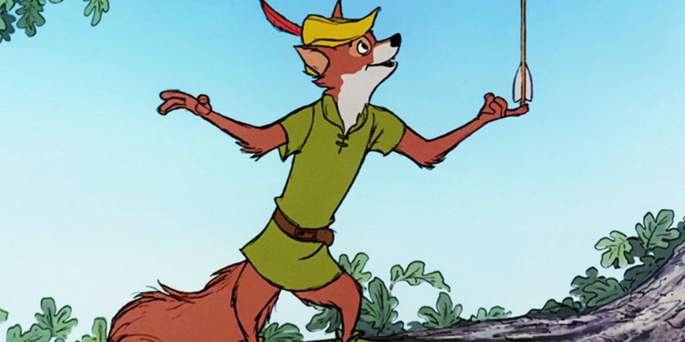Robin Hood in the Disney movie