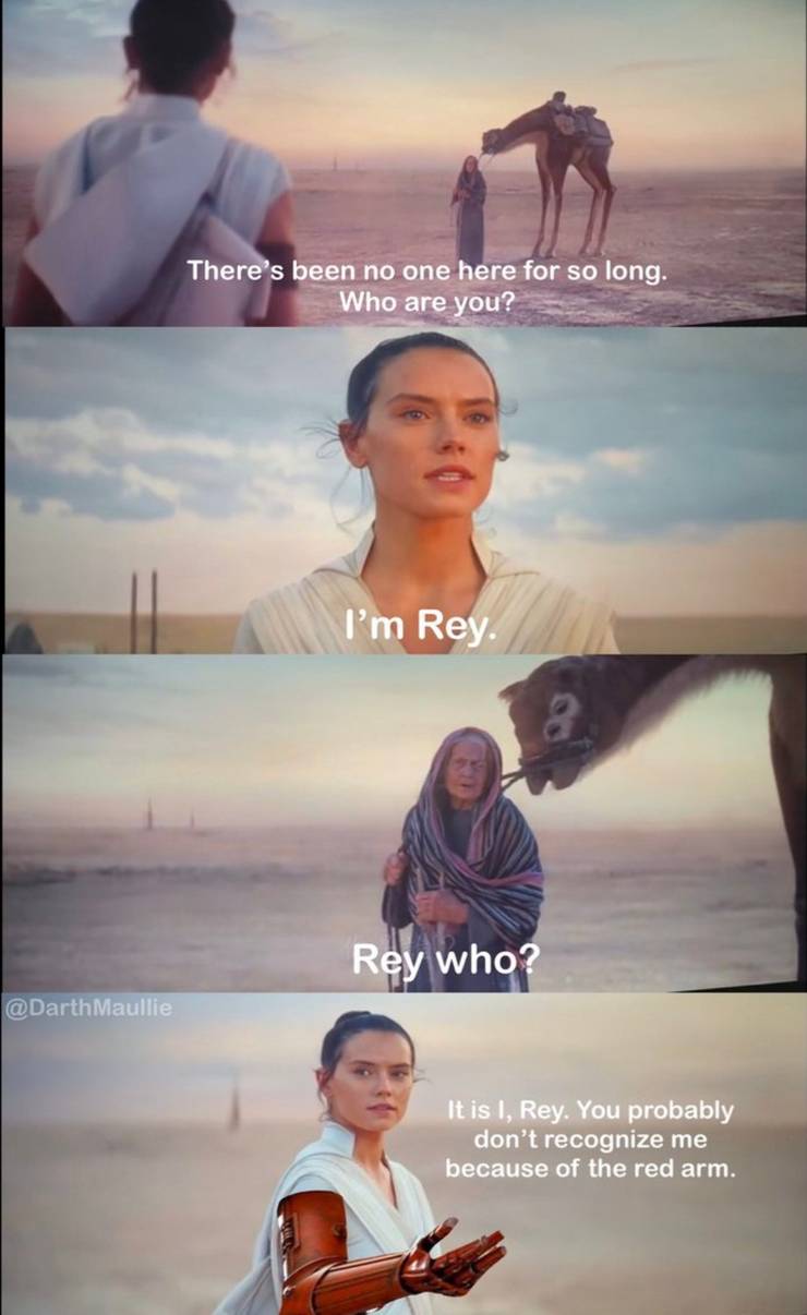 Star Wars 10 Rey Skywalker Memes That Are Just Too Funny