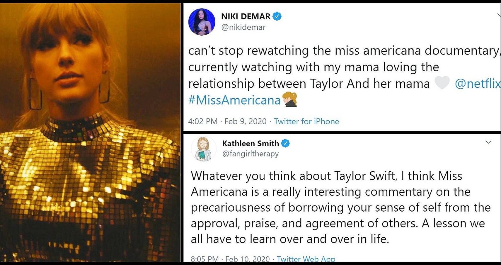 10 Heartfelt Twitter Reactions To Taylor Swift's 'Miss Americana'