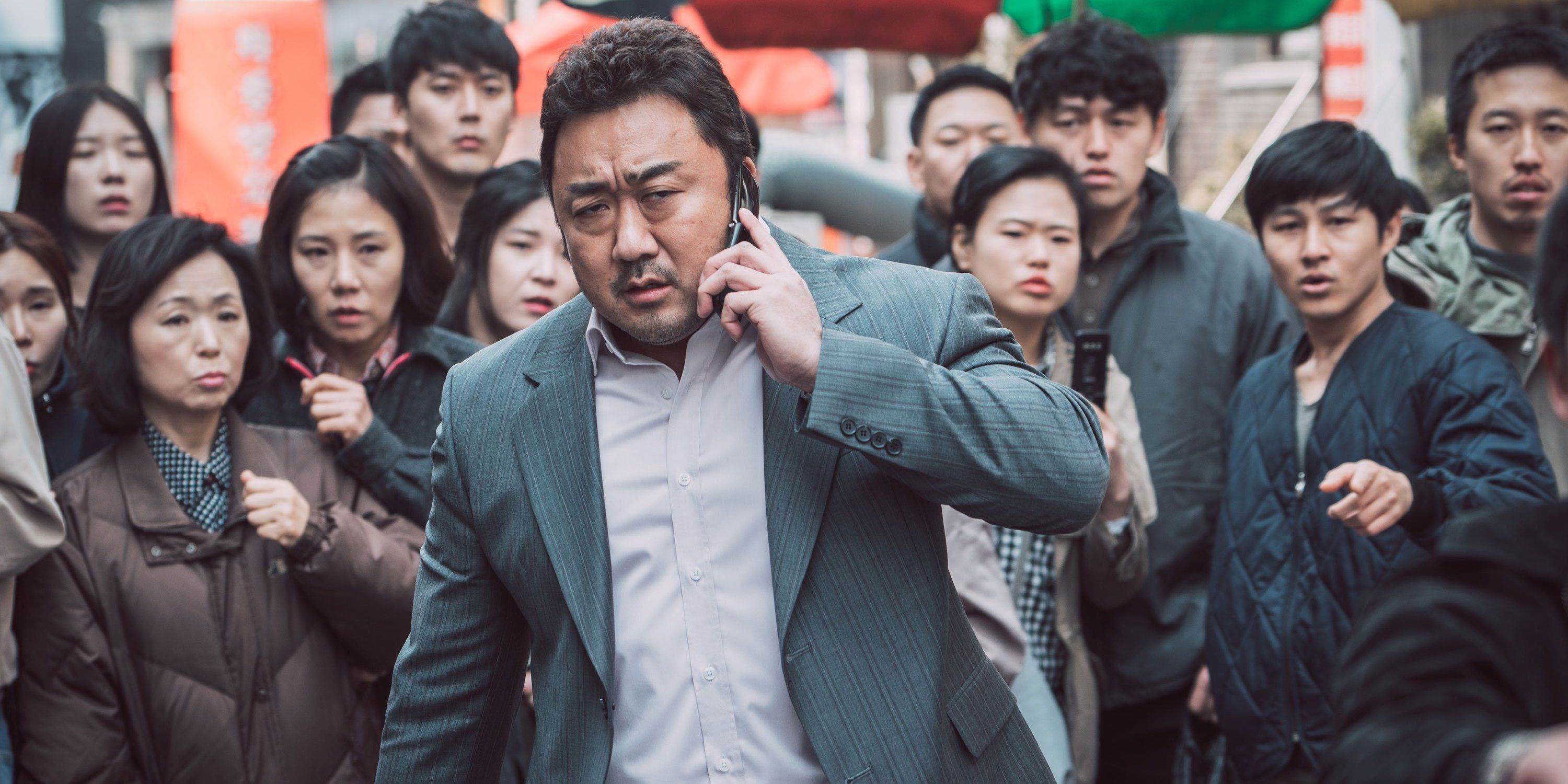 don lee on phone the outlaws south korean movie 2017