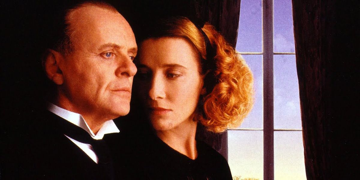 Anthony Hopkins and Emma Thompson in The Remains of the Day