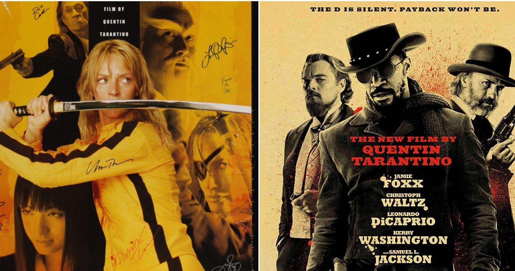 quentin tarantino movie posters