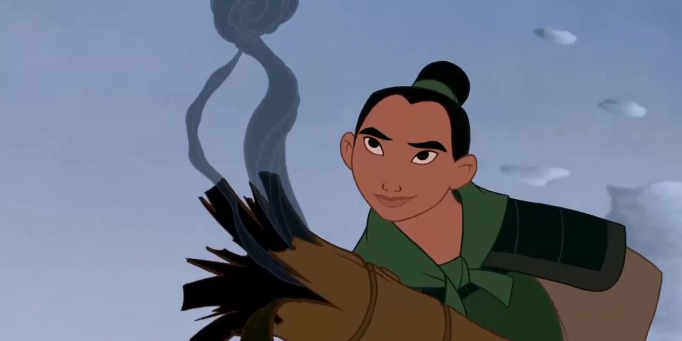 Mulan in Disney's 1998 movie