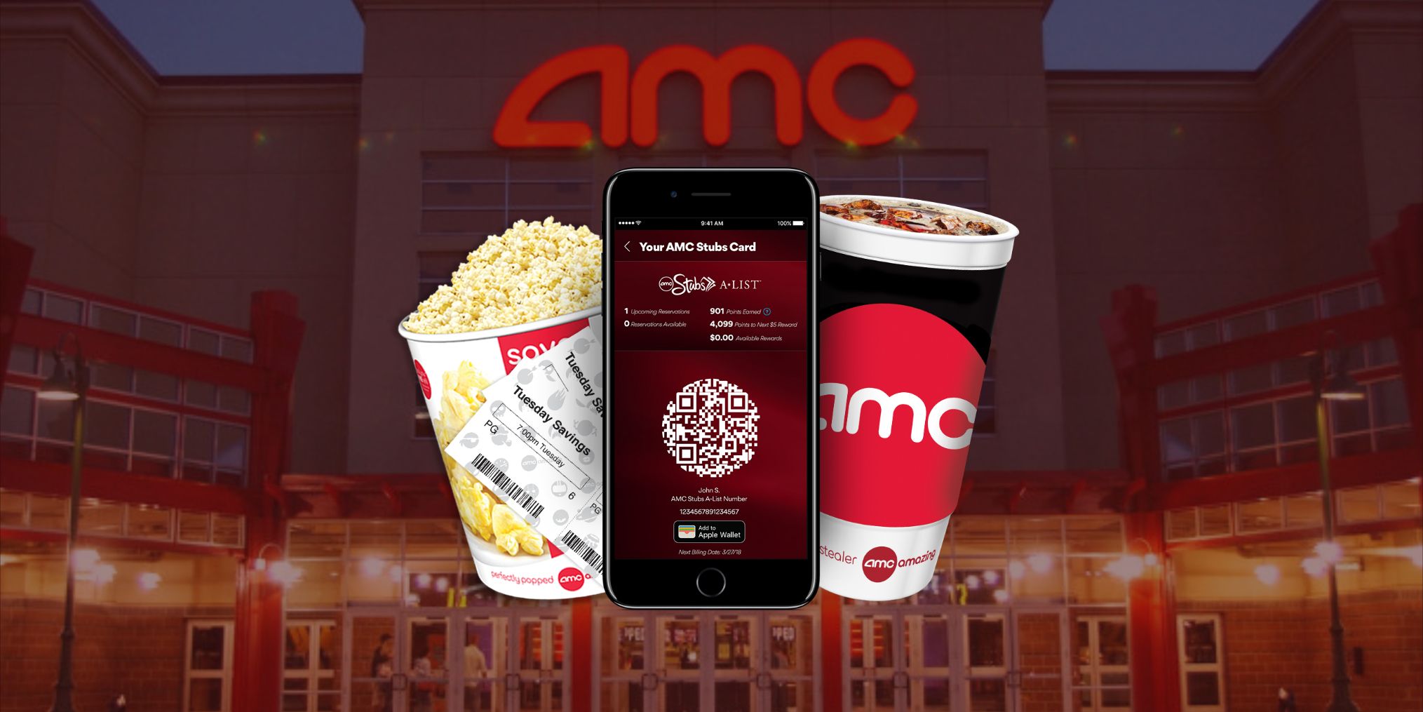 AMC App and Junk Food