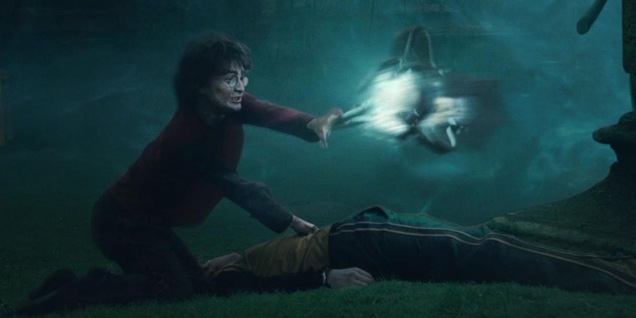 Harry cast accio in Harry Potter