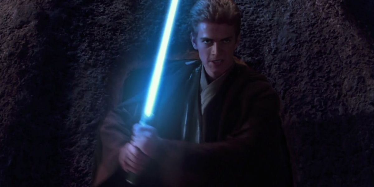 Anakin Skywalker takes revenge on the Sand People for the death of her mother in Attack Of The Clones