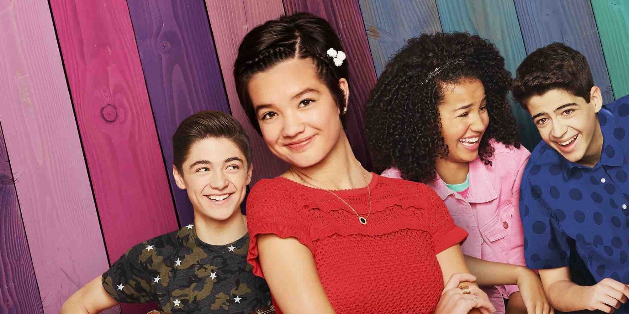 The cast of Andi Mack television series