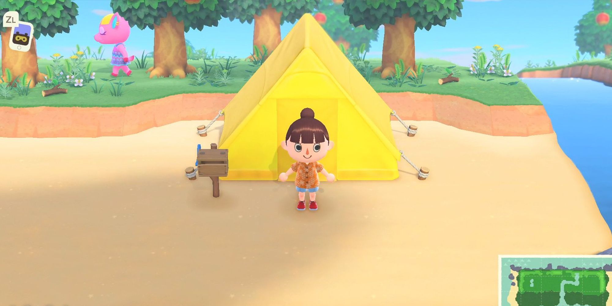 Animal Crossing New Horizons Campsite