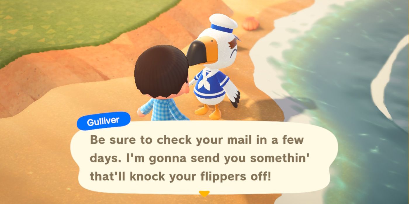 Animal Crossing New Horizons Gullivers reward