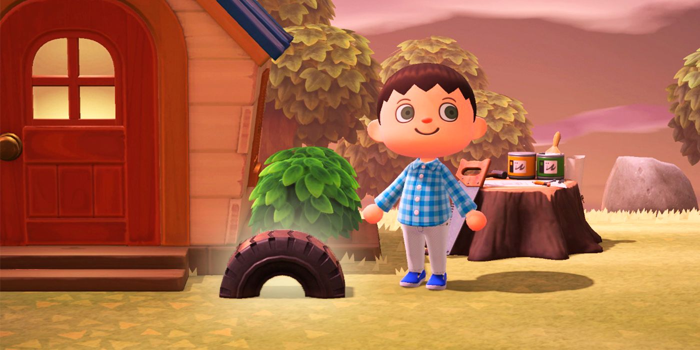 Animal Crossing Tire Toy