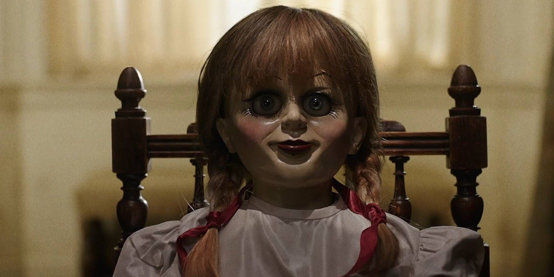 Annabelle sitting in a chair in Annabelle: Creation