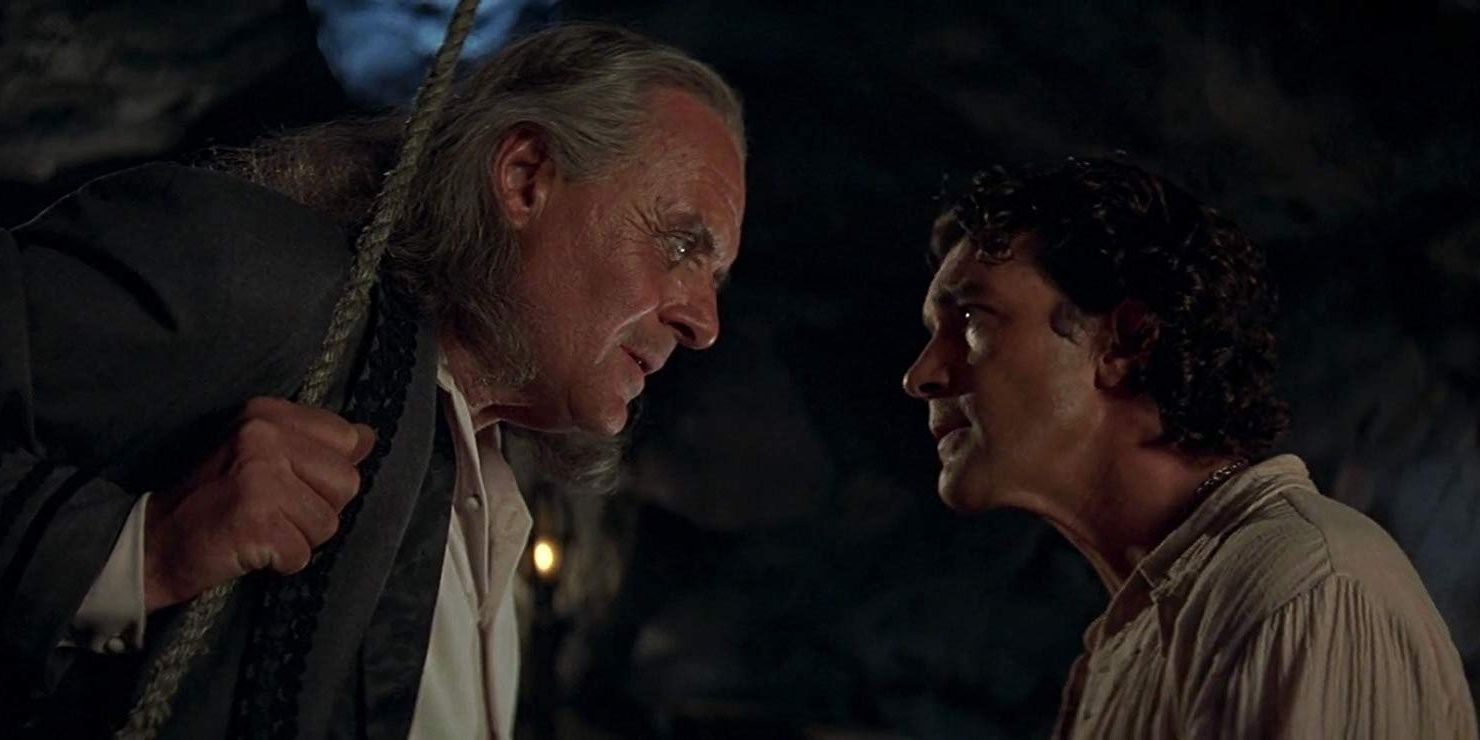 Anthony Hopkins and Antonio Banderas in The Mask Of Zorro