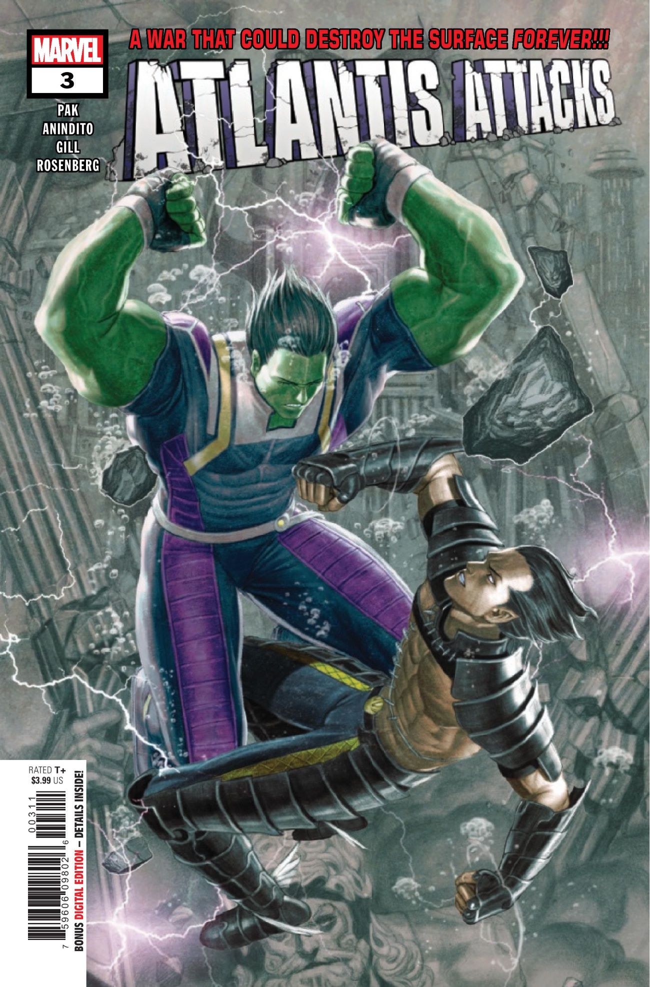 Atlantis Attacks 3 Comic Cover