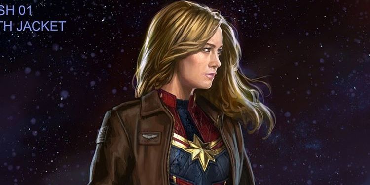 Avengers Endgame Captain Marvel Concept Art