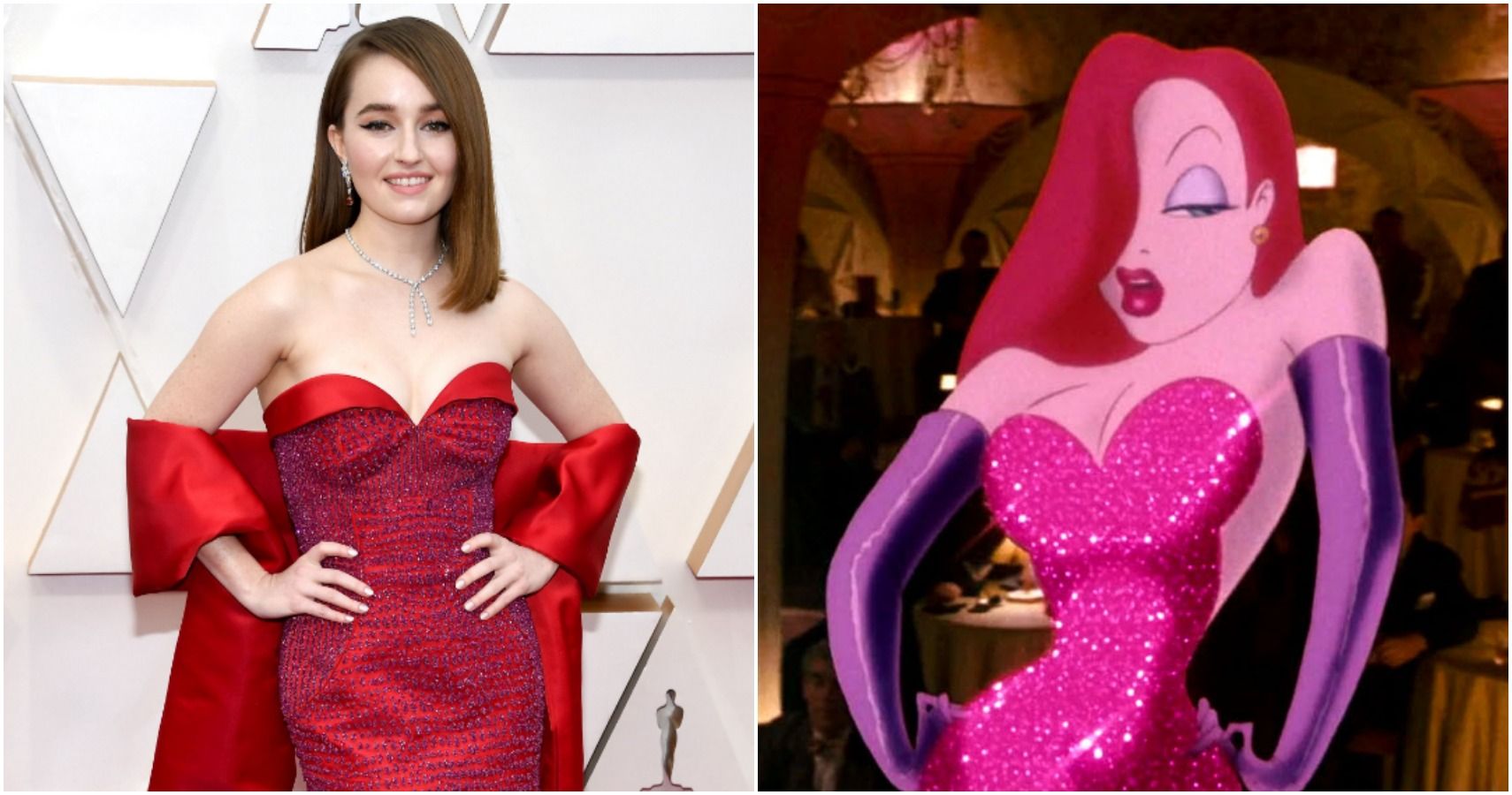 Kaitlyn Dever's Sustainable Gown, Aldo Heels: Oscars 2020 Red